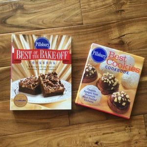 ✔️ Pillsbury Bake Off and Best Cookies Hardback Cookbooks Set of 2